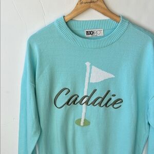 Beach Riot Aqua 'Caddie' Knit Pullover